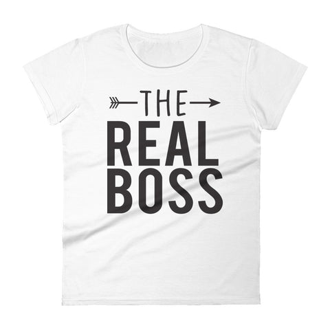 The Real Boss Women's short sleeve t-shirt