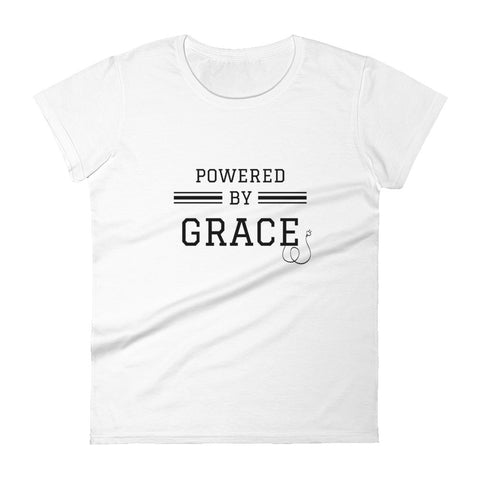 Powered by Grace Women's short sleeve t-shirt