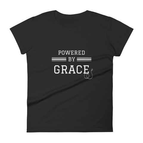 Powered by Grace Women's short sleeve t-shirt