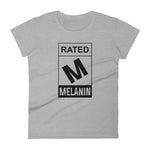 Rated M Melanin Women's short sleeve t-shirt