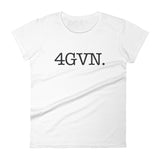 4GVN. Women's short sleeve t-shirt