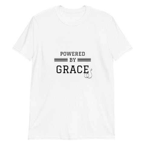 Powered By Grace Short-Sleeve Unisex T-Shirt