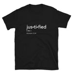 Justified Short-Sleeve Unisex T-Shirt