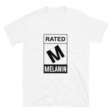 Rated M Melanin short sleeve Unisex T-Shirt