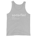 Satisfied Unisex Tank Top