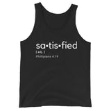 Satisfied Unisex Tank Top