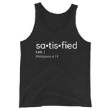 Satisfied Unisex Tank Top