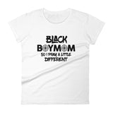 Black Boy Mom Women's short sleeve t-shirt